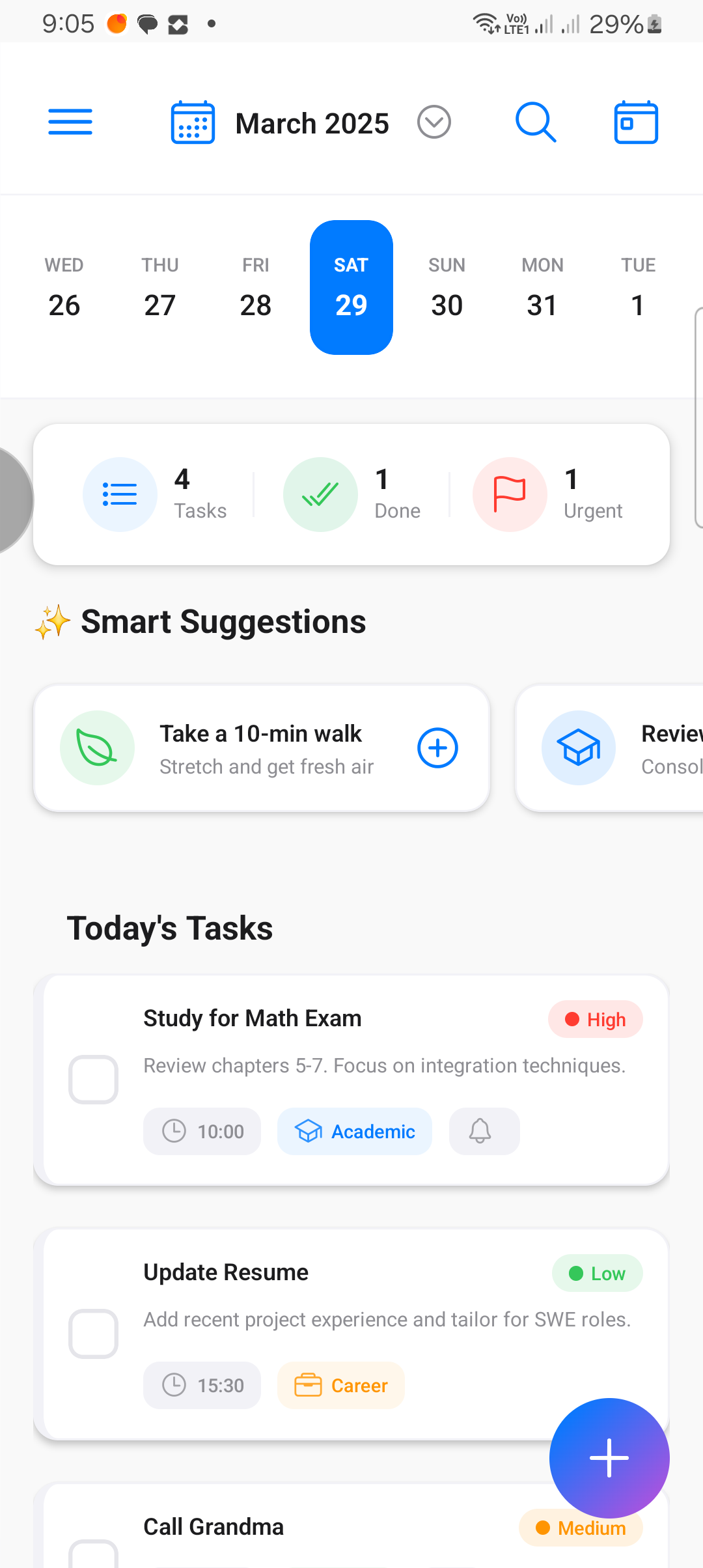 Dostify App Feature Screen